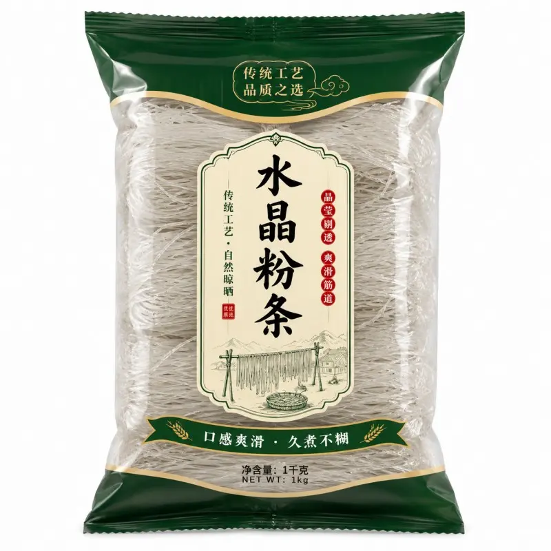 水晶粉条 / Crystal Sweet Potato Noodles