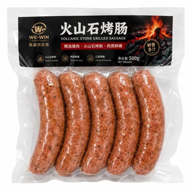 火山石烤肠 / Volcanic Stone Grilled Sausage